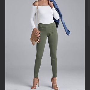 Brown Midrise Slimming Venus Jeggings